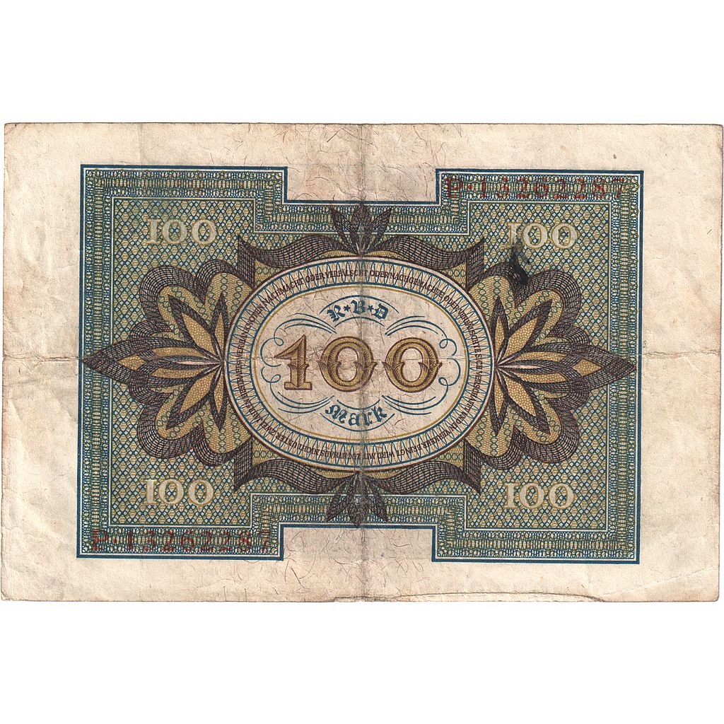 Germany, 100 Mark, 1920, 1920-11-01, KM:69a, AU(50-53)