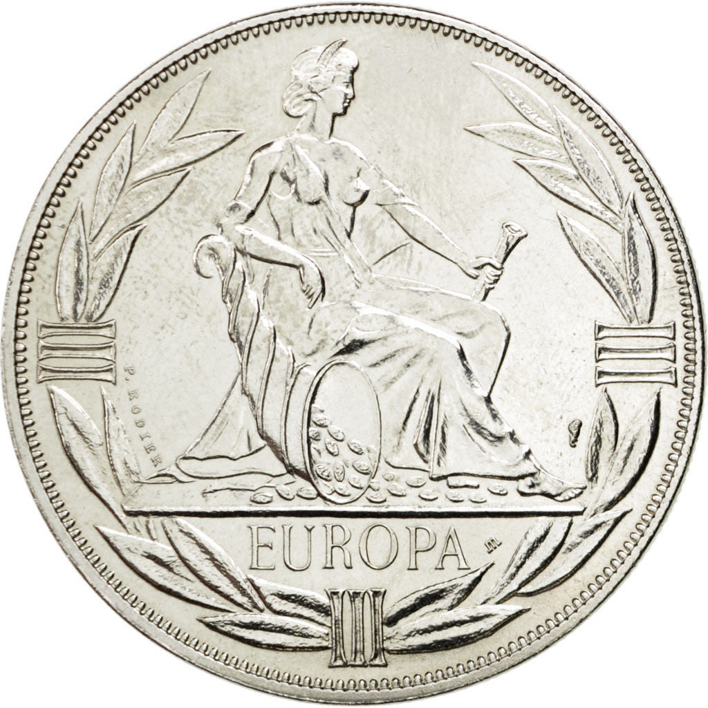 Francia, medalla, French Fifth Republic, 1980, Cuproníquel, EBC