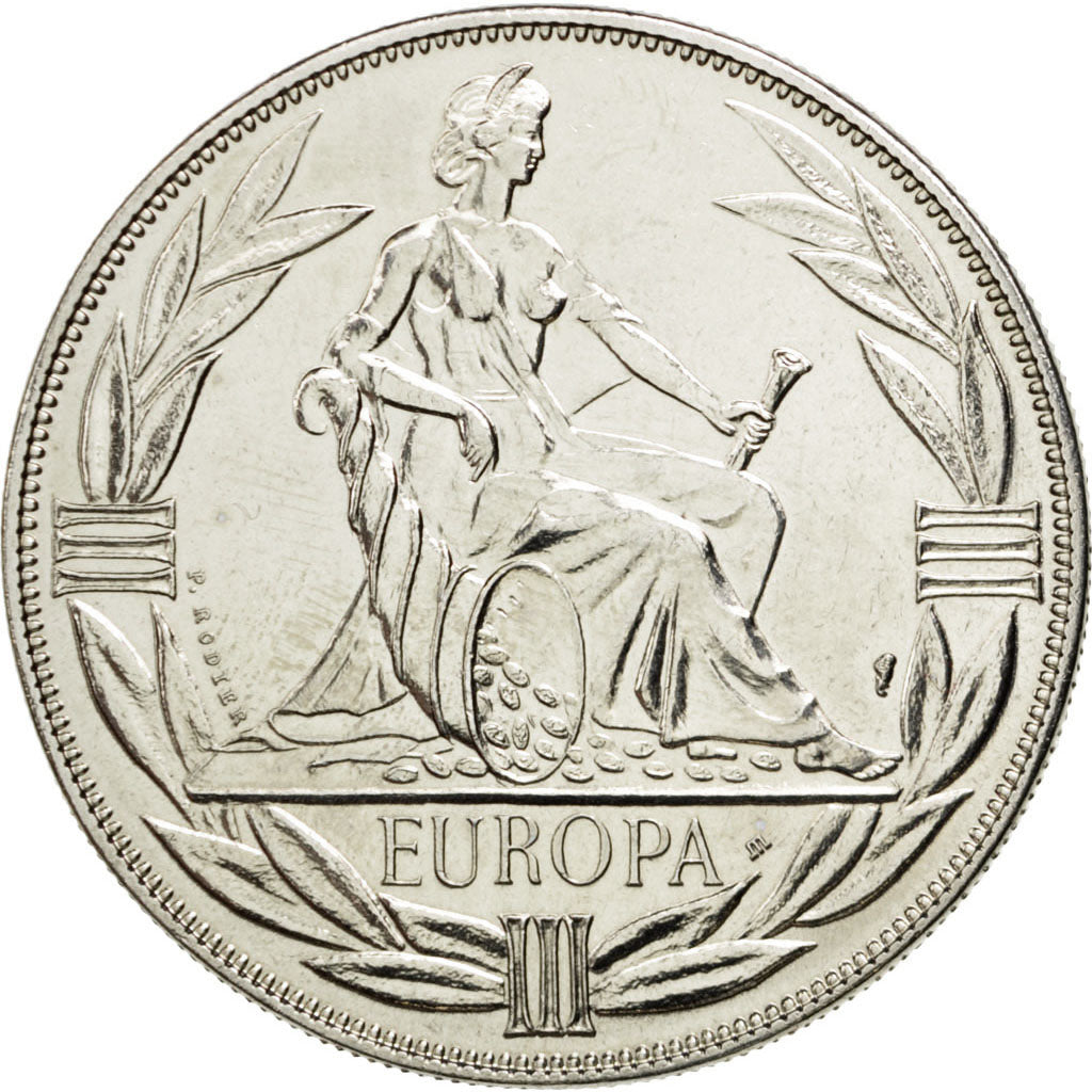 Francia, medaglia, French Fifth Republic, 1982, Rame-nichel, SPL-