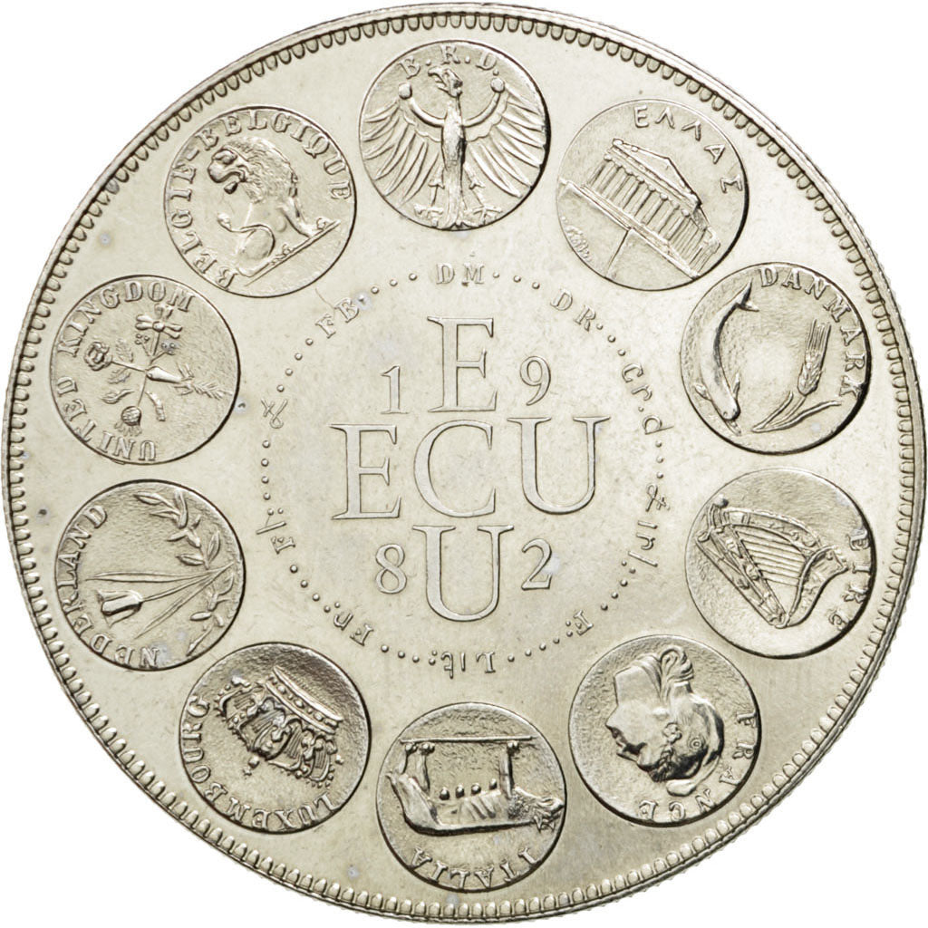 Francia, medaglia, French Fifth Republic, 1982, Rame-nichel, SPL-