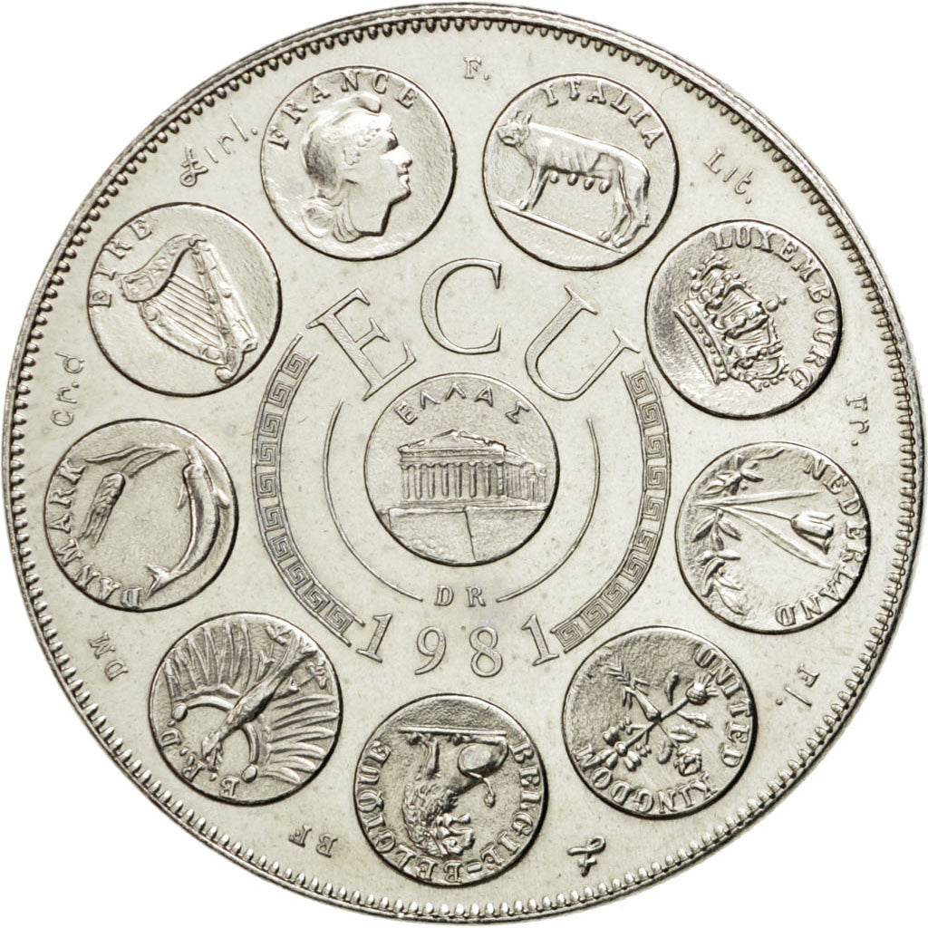 France, Medal, French Fifth Republic, 1981, Copper-nickel, AU(55-58)