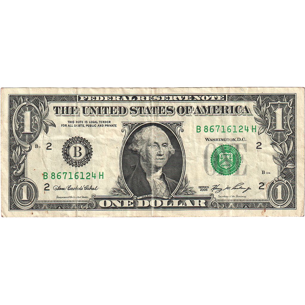 Estados Unidos, 1 Dollar, BC