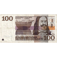 Netherlands, 100 Gulden, 1970, 1970-05-14, KM:93a, VF(30-35)