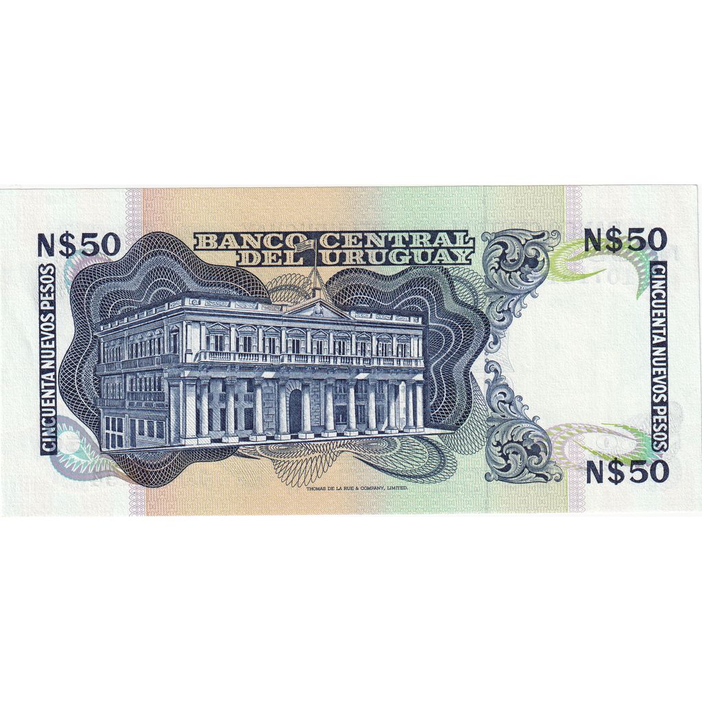 Banconote, Uruguay, 100 Nuevos Pesos, KM:62c, FDS