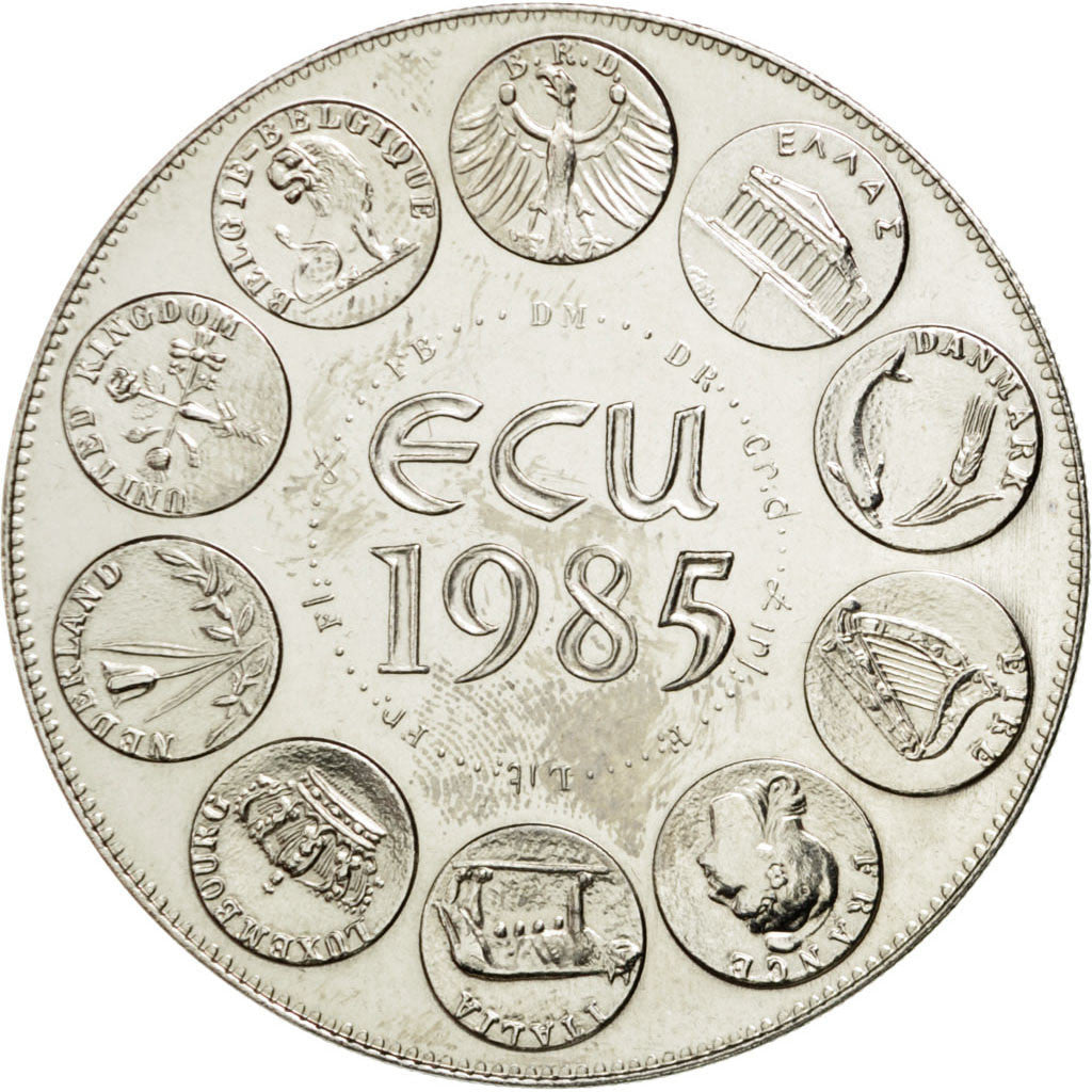 Francia, medalla, French Fifth Republic, 1985, Cuproníquel, EBC