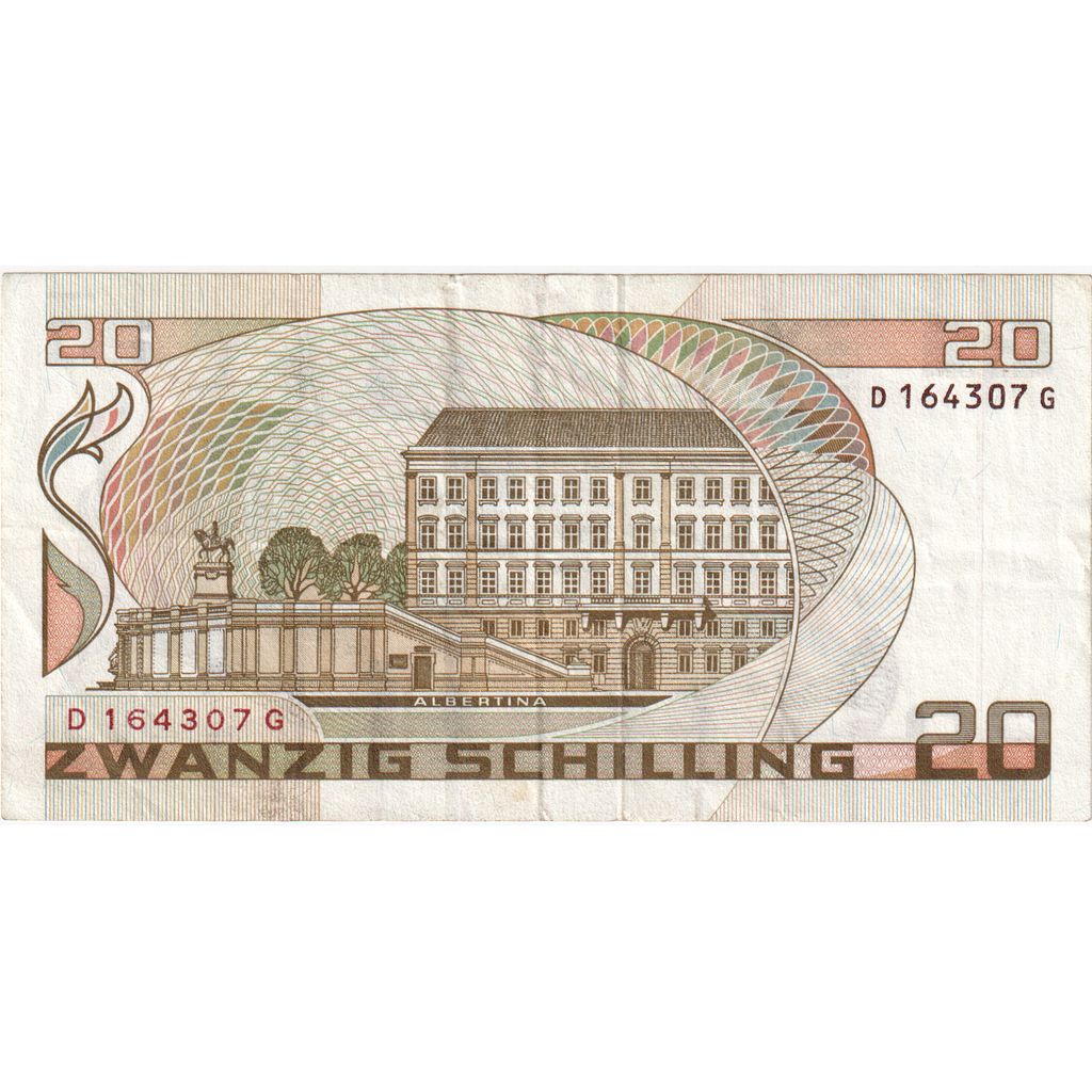 20 Schilling, 1986, Austria, 1986-10-01, KM:148, MBC