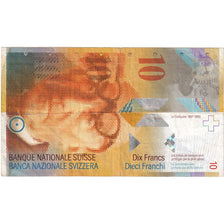 Szwajcaria, 10 Franken, KM:66a, EF(40-45)