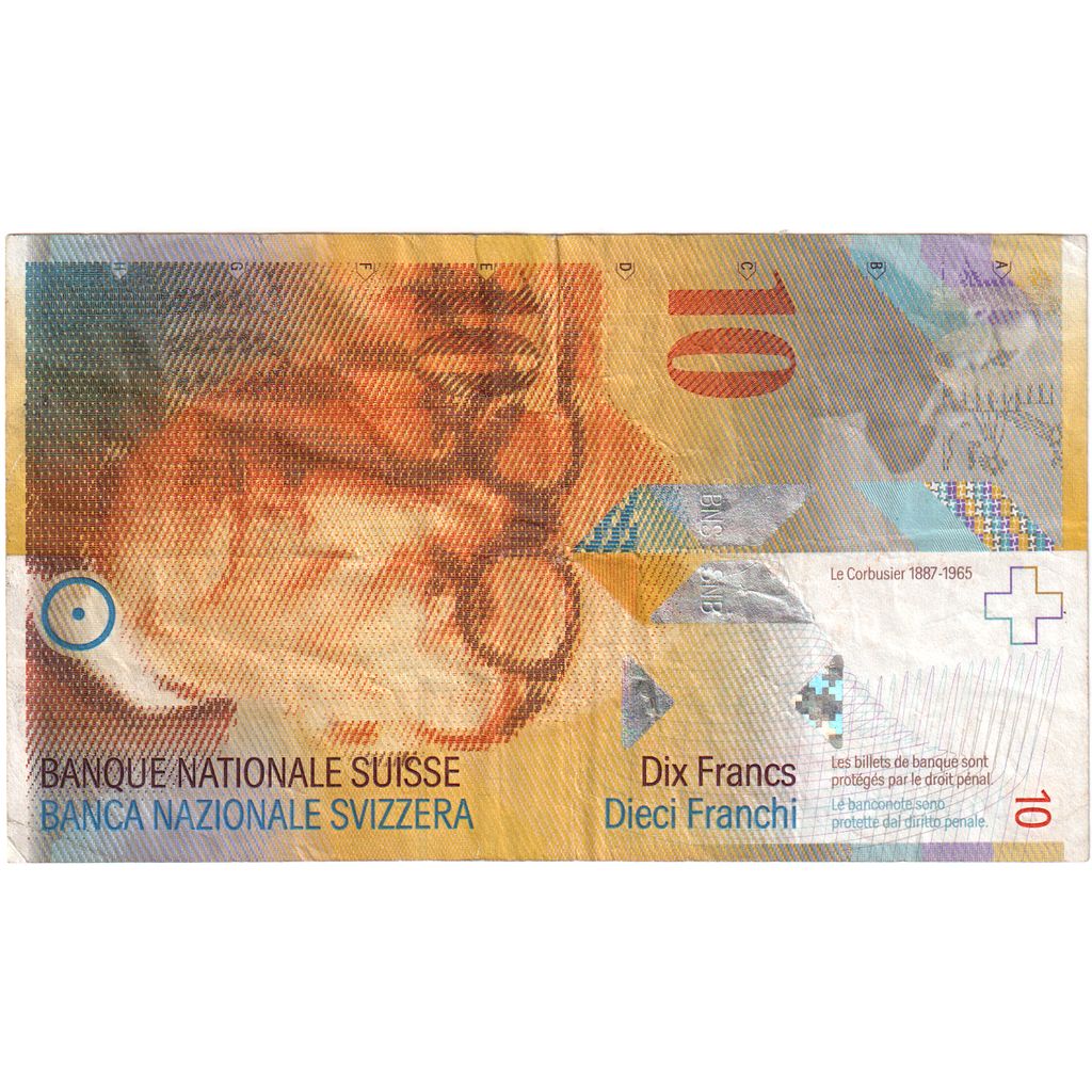 Schweiz, 10 Franken, KM:66a, SS