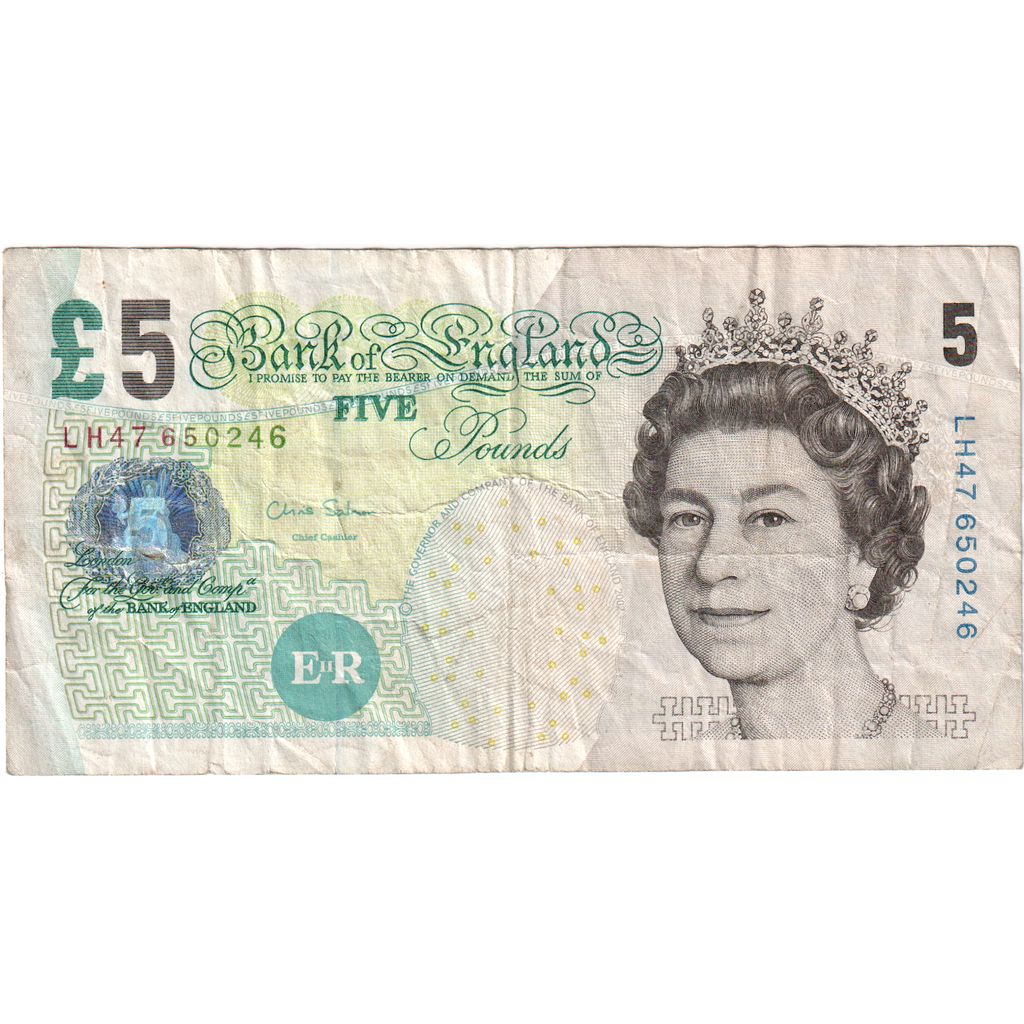 Grande-Bretagne, 5 Pounds, 2012, KM:391d, TTB