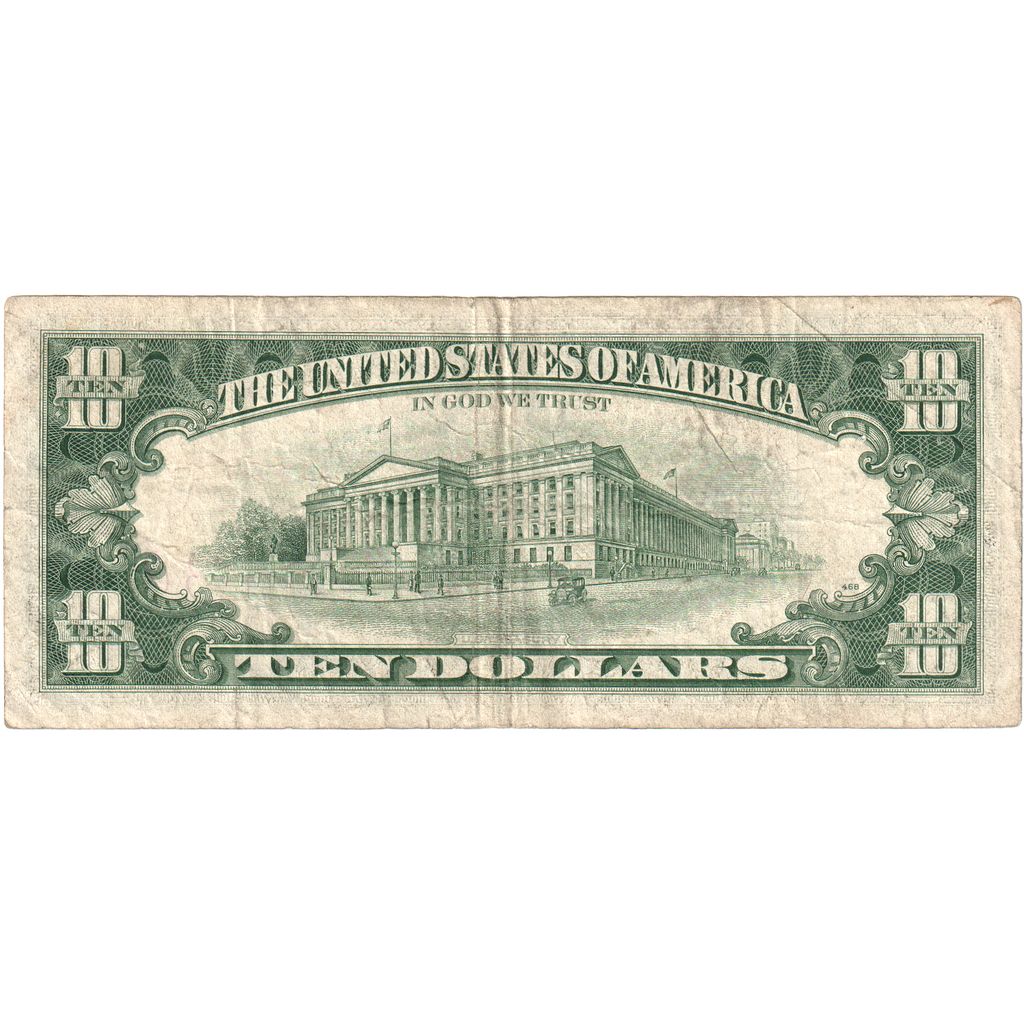 United States, Ten Dollars, 1977A, KM:2257, VF(20-25)
