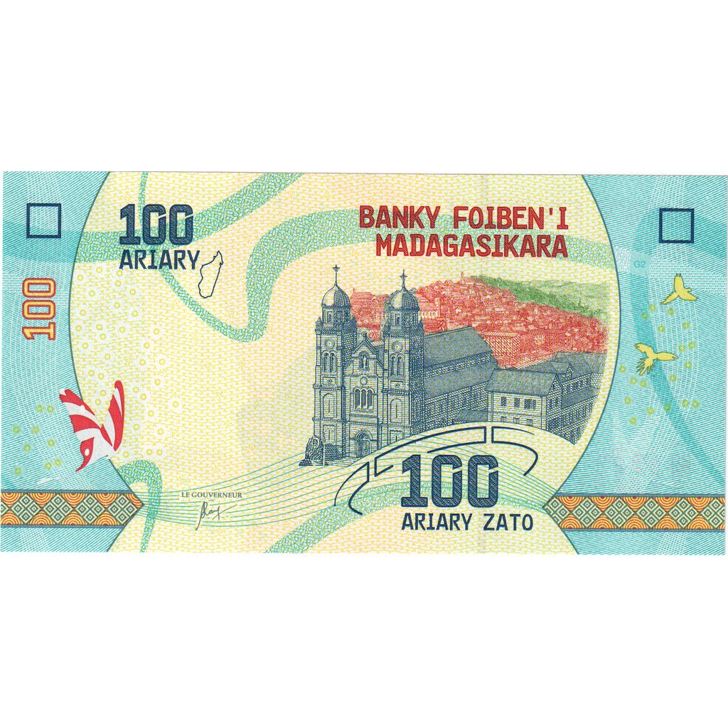 Madagascar, 100 Ariary, NEUF