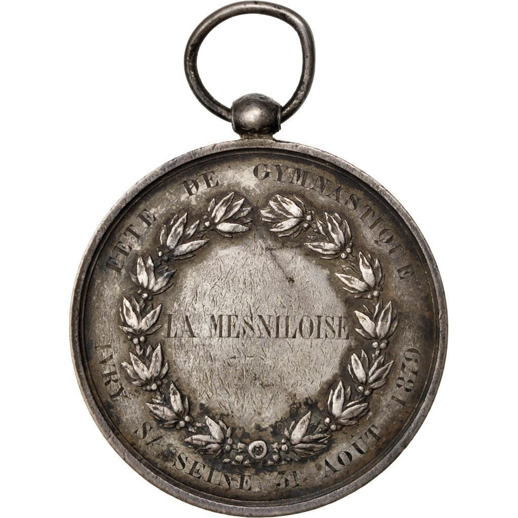 France, Médaille, French Third Republic, 1879, Argent, Galle, TTB+