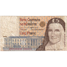 Ireland - Republic, 5 Pounds, 1994, KM:75b, VF(20-25)