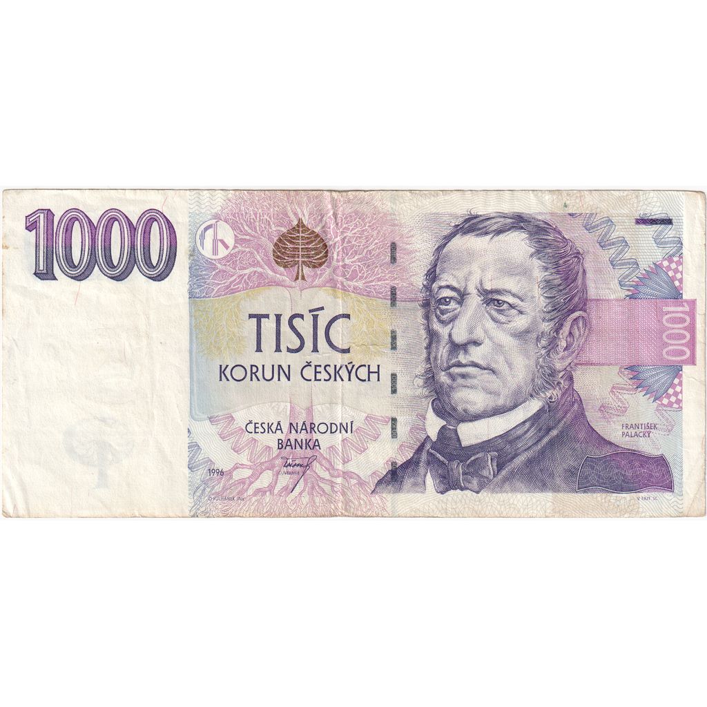 Czech Republic, 1000 Korun, EF(40-45)