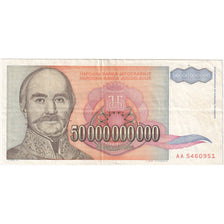 Yougoslavie, 50,000,000,000 Dinara, 1993, KM:136, TTB+