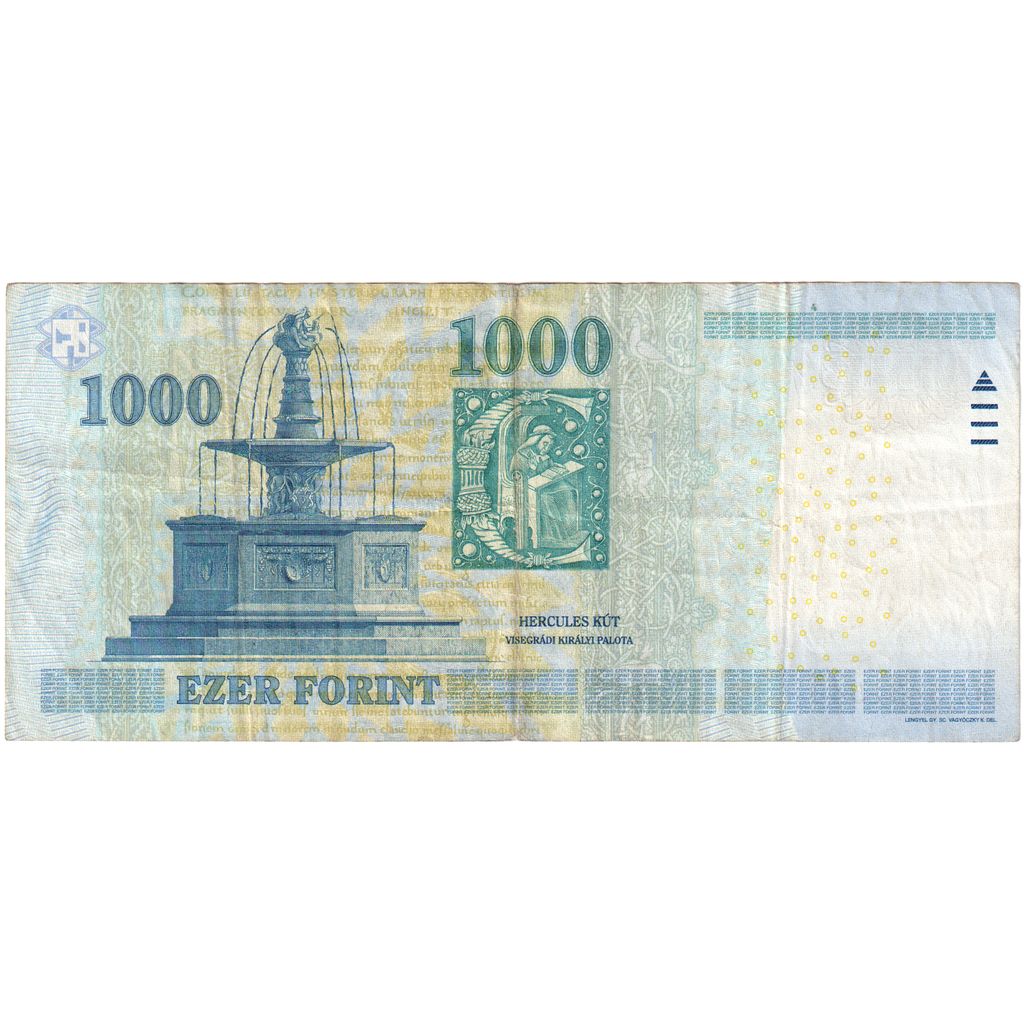 Ungarn, 1000 Forint, 2010, KM:197b, SS+