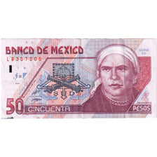 Mexico, 50 Pesos, 1998-1999, 1999-04-23, KM:107d, EF(40-45)