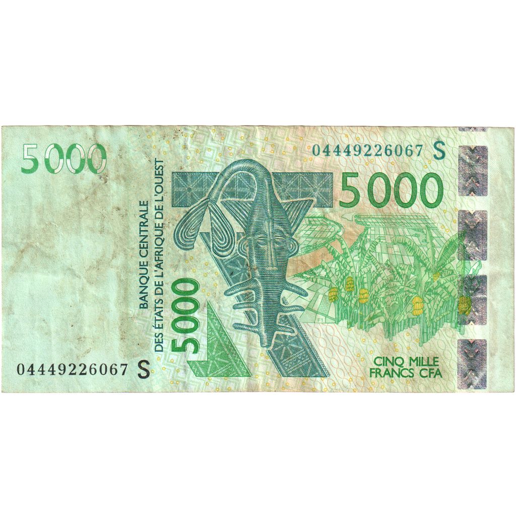 West Afrikaanse Staten, 5000 Francs, TTB
