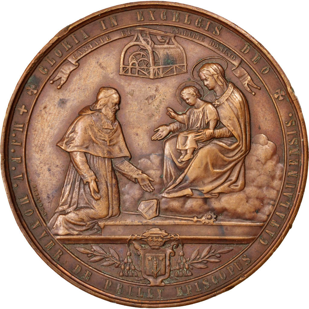 France, Medal, French Third Republic, Copper, Desaide, AU(50-53)