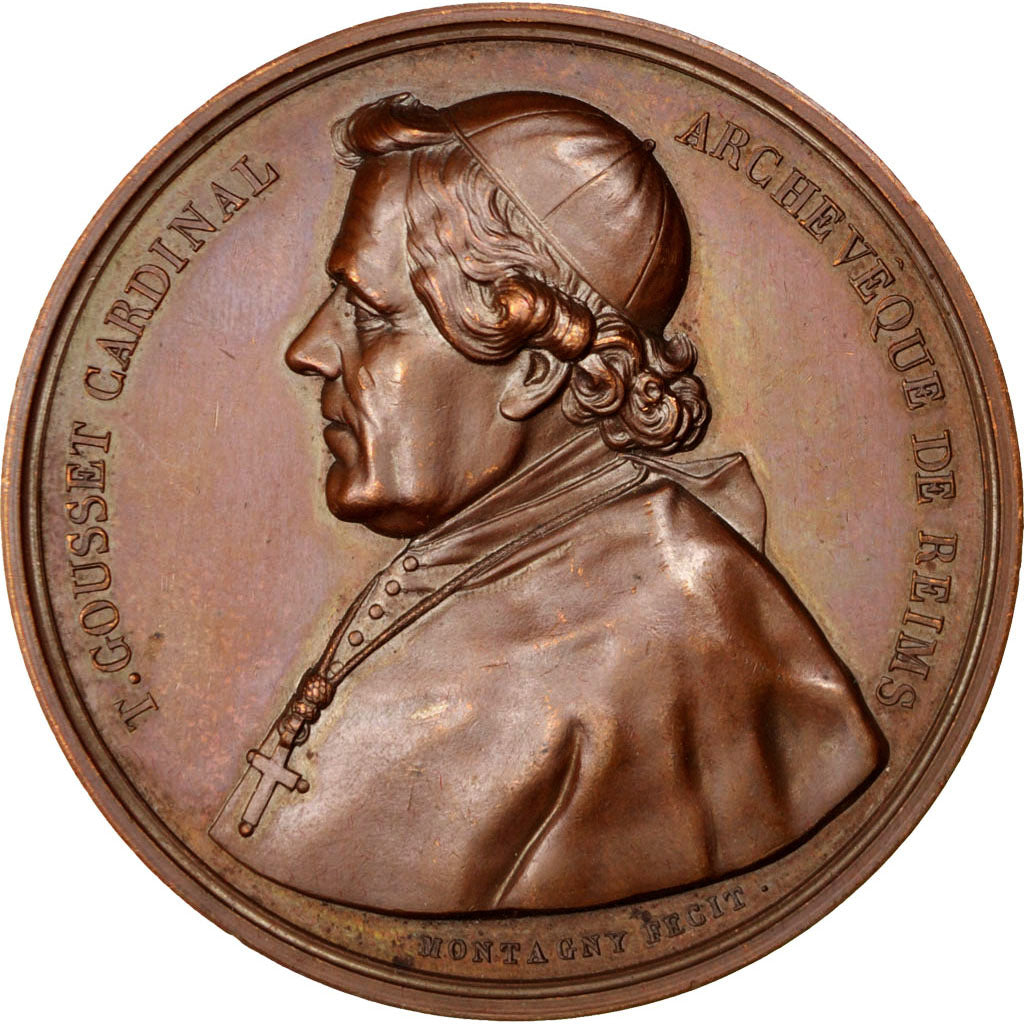 Frankrijk, Medaille, Second French Empire, Koper, Montagny, PR