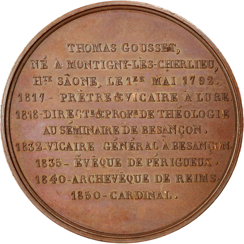 Frankrijk, Medaille, Second French Empire, Koper, Montagny, PR