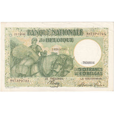 Belgium, 50 Francs-10 Belgas, 1944-12-21, UNC(65-70)