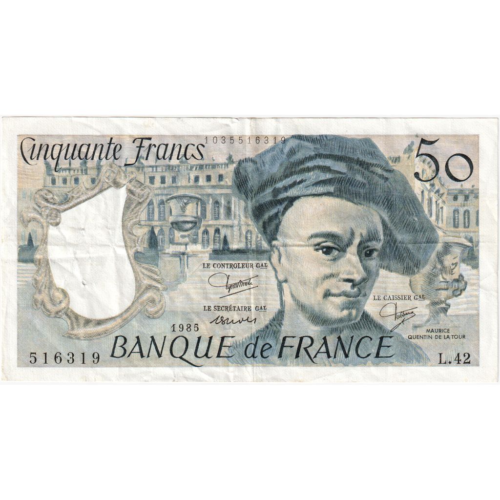Frankreich, 50 Francs, Quentin de La Tour, L.42, SS