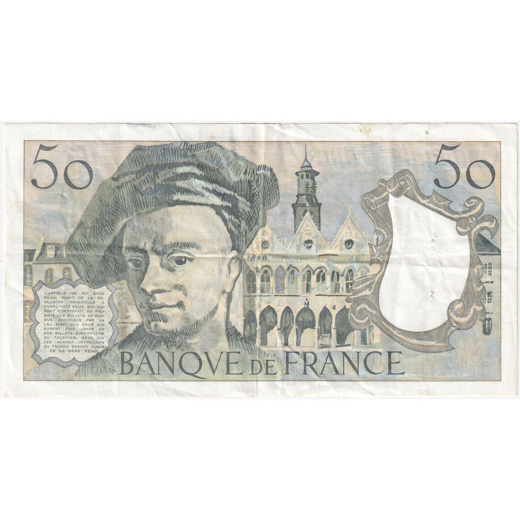 Frankreich, 50 Francs, Quentin de La Tour, L.42, SS