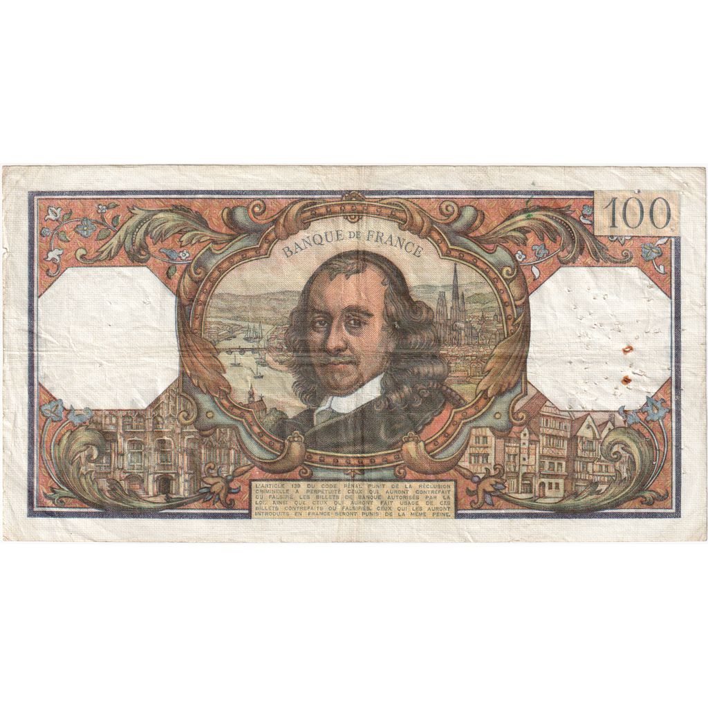 Frankrijk, 100 Francs, Corneille, 1971-07-01, Q.566, TB