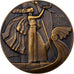 Francia, medalla, Sanatorium des cheminots de Paris, 1936, Bronce, Parbel, EBC