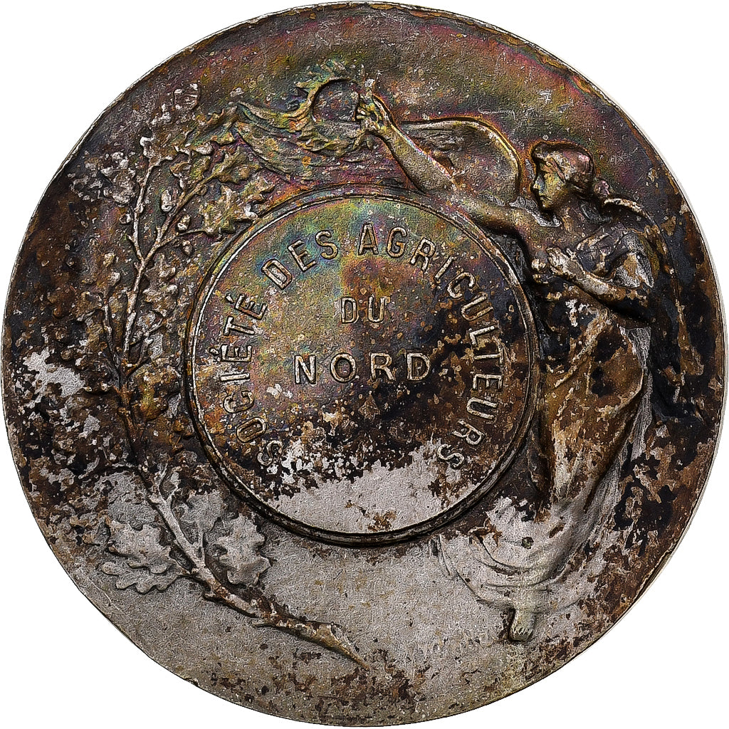 França, medalha, Société des Agriculteurs du Nord, Bronze, Lagrange