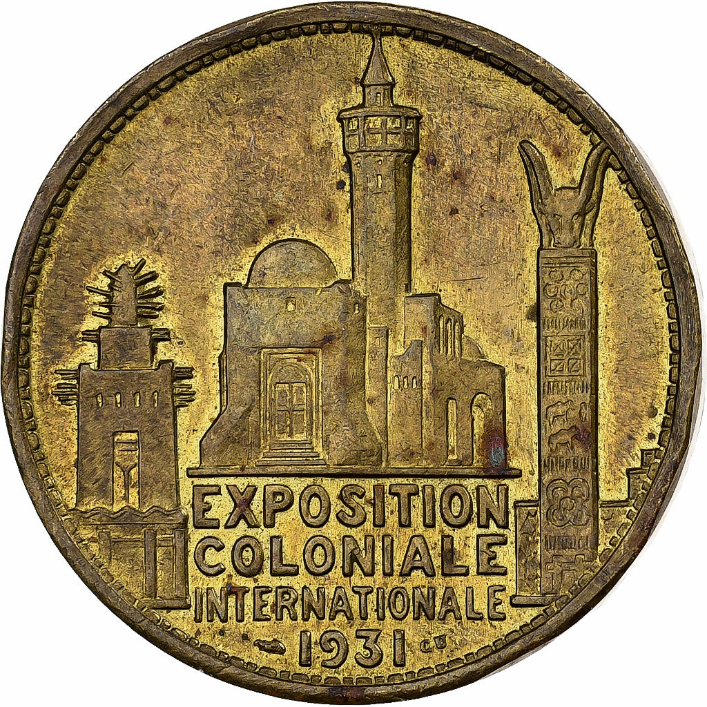 Francja, medal, Exposition Coloniale Internationale, Paris, Afrique, 1931