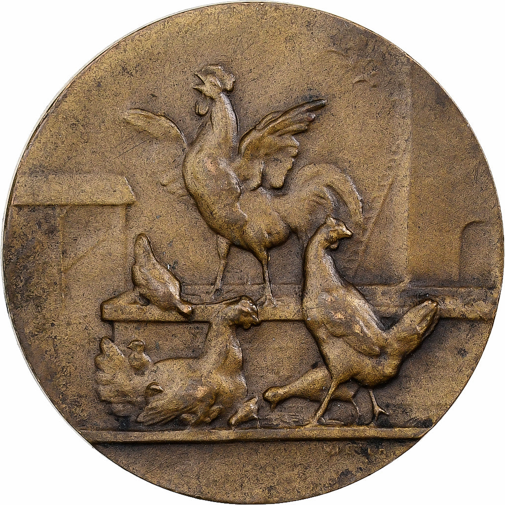 France, Medal, Aviculture, Bronze, EF(40-45)