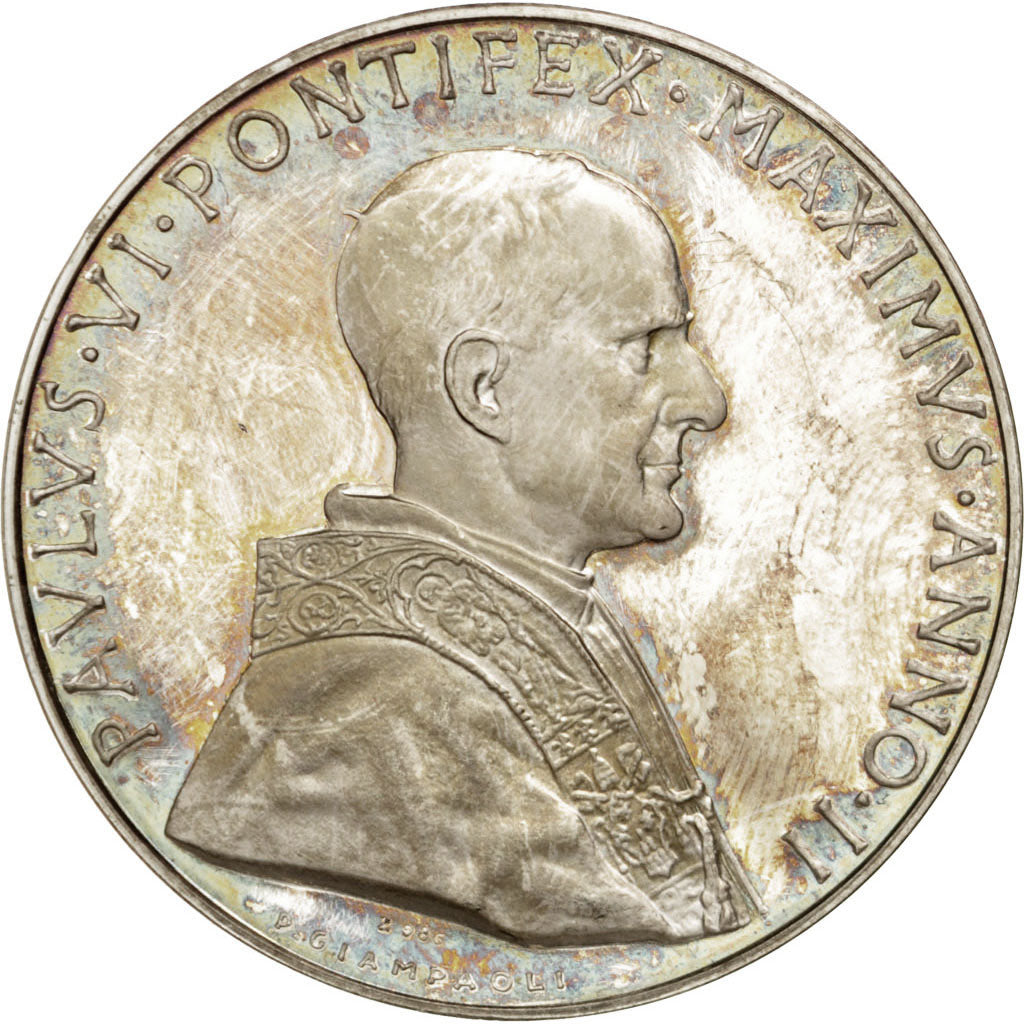 Watykan, medal, Srebro, AU(50-53)