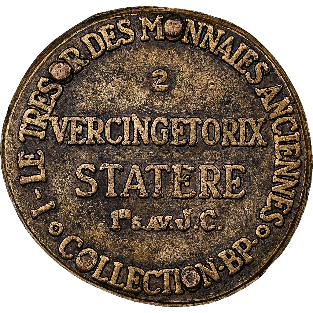 Frankrijk, Token, Collection BP, Statère Vercingétorix, 1968, Zamak, PR