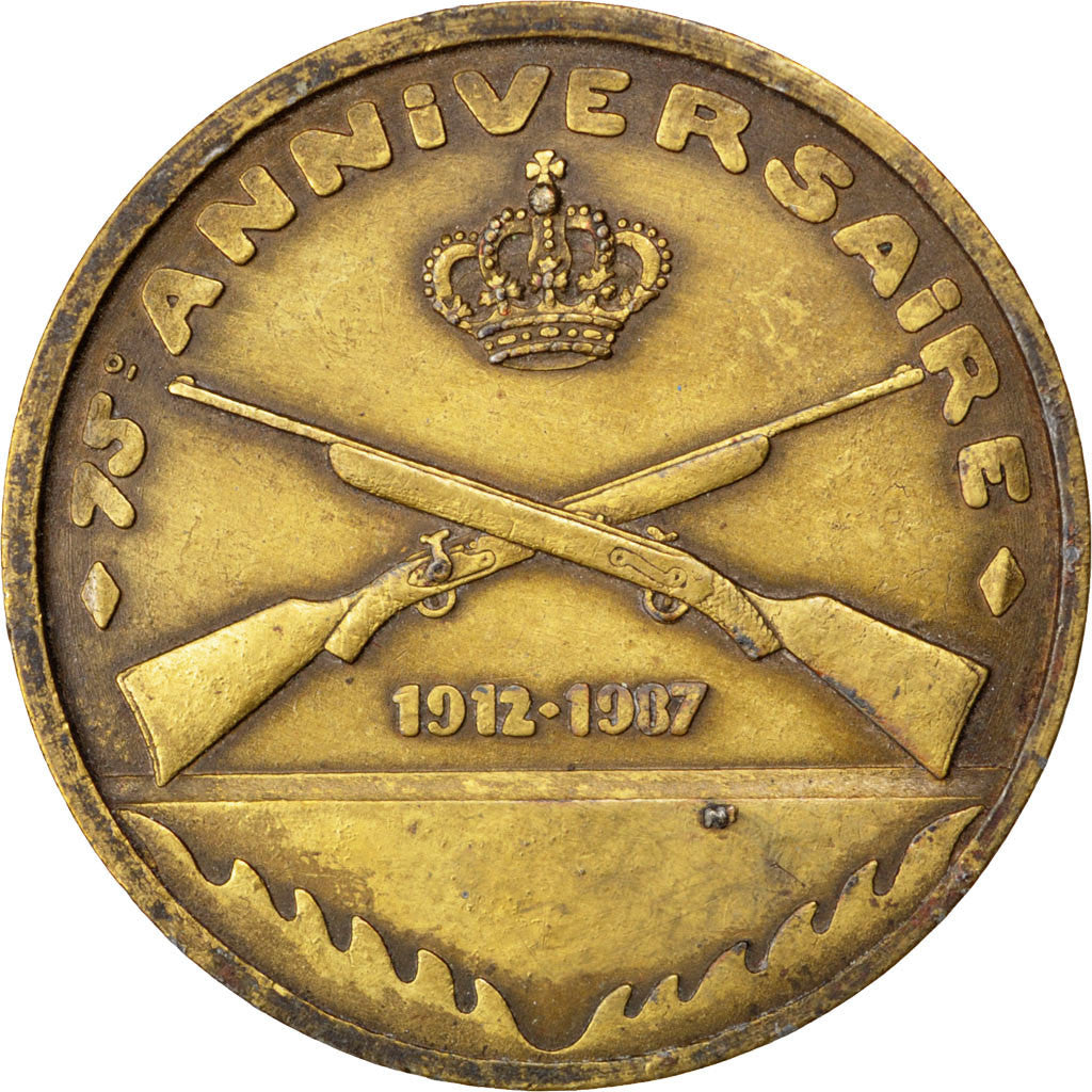 Monaco, Médaille, 1987, Cuivre, TTB+