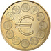 France, Medal, SEDAO L'€URO VAUT 6,55957 FRANCS, 1998, Copper-nickel