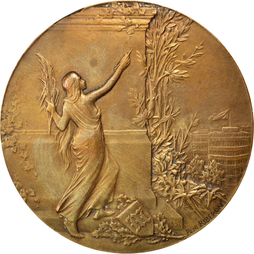 Frankreich, Medaille, French Fifth Republic, Bronze, Riberon, SS+