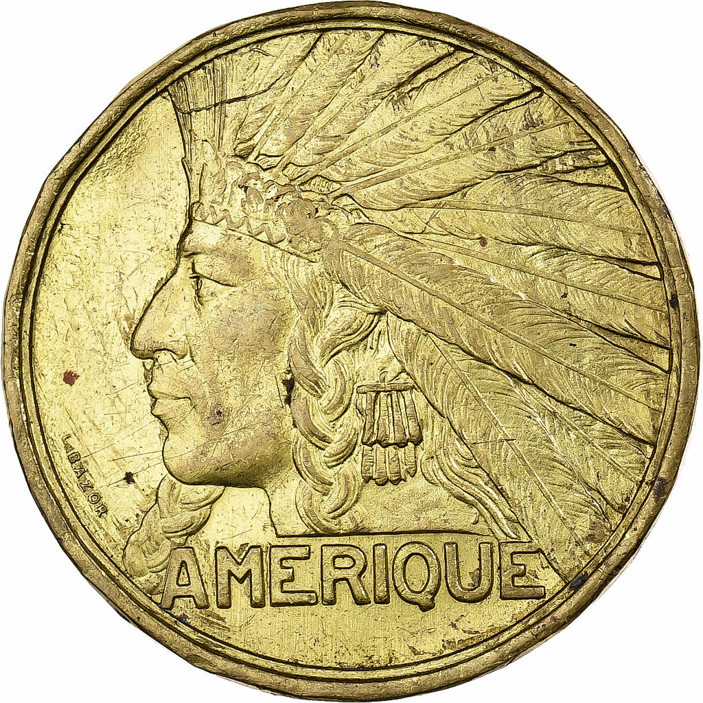 Francia, medalla, Exposition Coloniale Internationale, Paris, Amérique, 1931