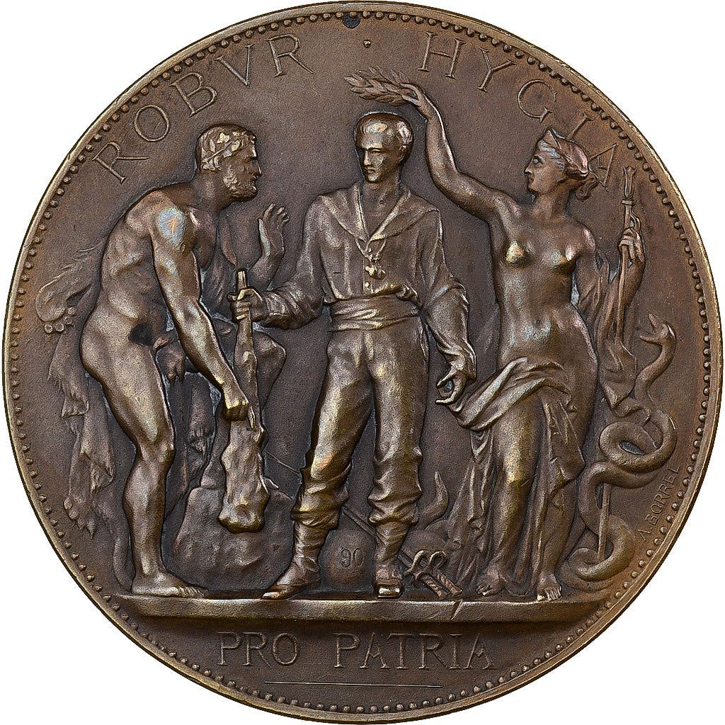 Frankreich, Medaille, Prix de Fleuret, 1903, Bronze, Dubois.H, VZ