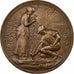Frankreich, Medaille, Amicale horticole de St Maur des Fosses, 1902, Bronze