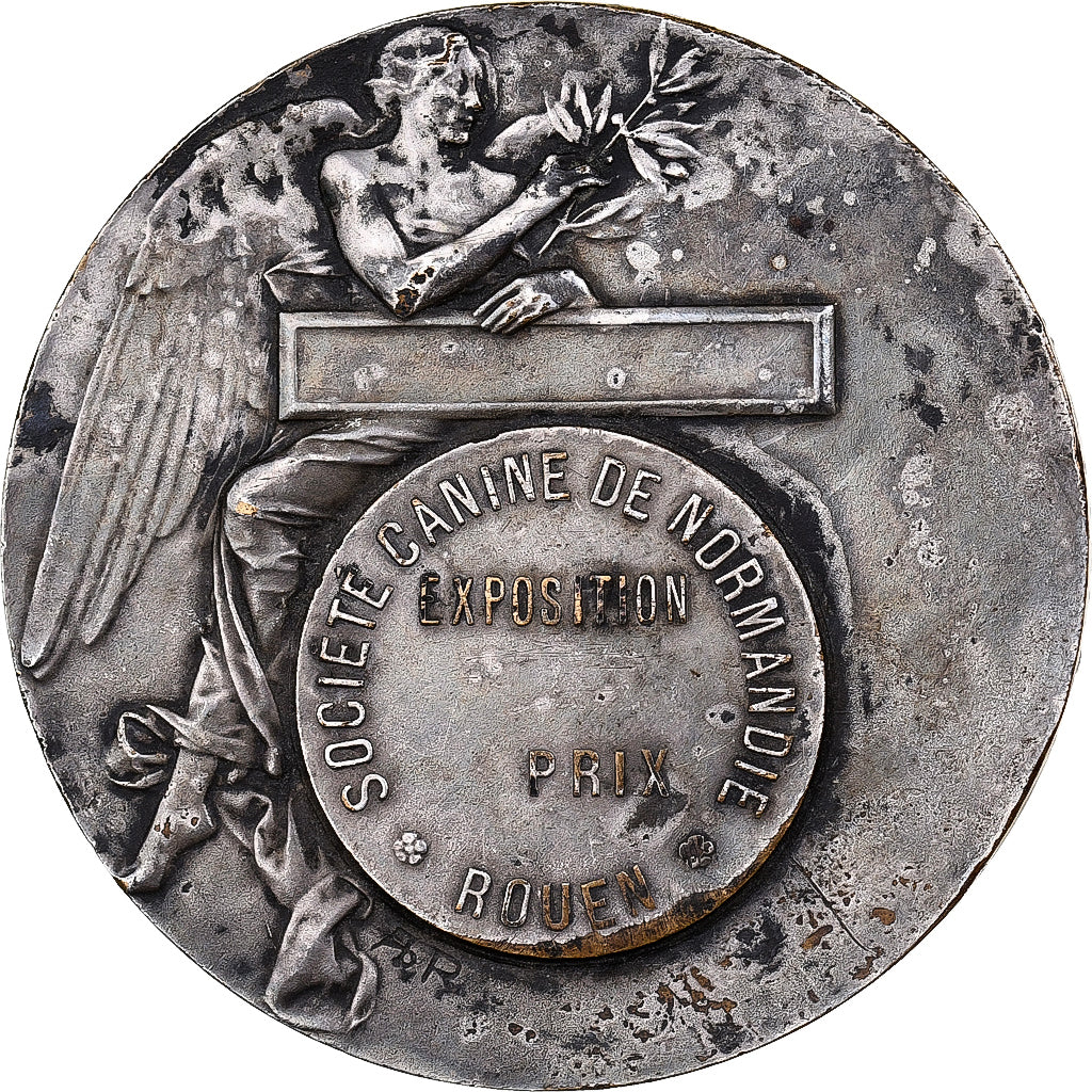 France, Médaille, Société canine de Normandie, Bronze, TTB, Rivet