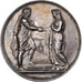 France, Medal, Mariage, Religion, Silver, Montagny, AU(55-58)