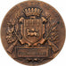 Francja, medal, Société de tir de Rouen, 1914, Brązowy, AU(55-58)