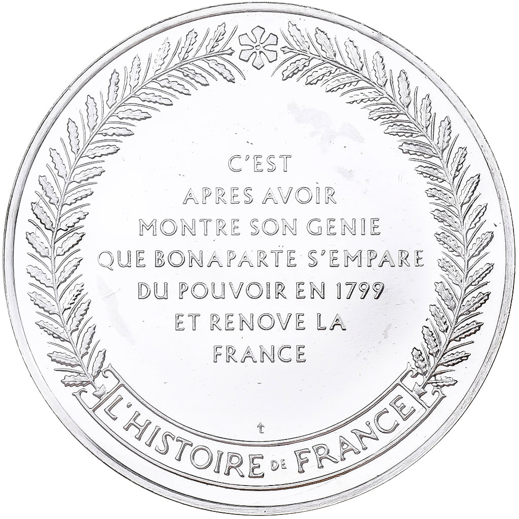 Frankrijk, Medaille, Bonaparte grand génie militaire, Zilver, UNC-