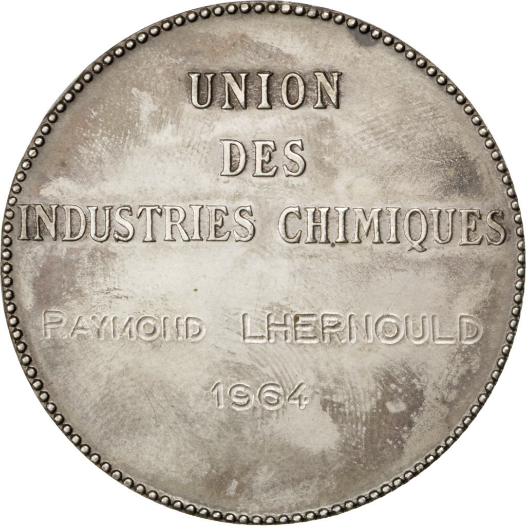 Francja, medal, Piąta Republika Francuska, 1964, Srebro, AU(50-53)