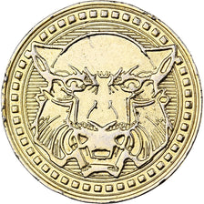 Frankrijk, Token, Fort Boyard, Copper-nickel Aluminium, PR