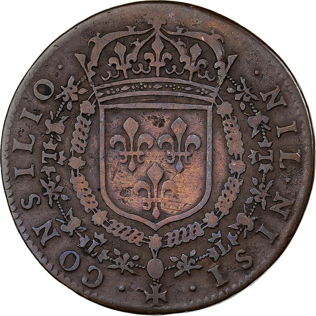 Frankreich, betaalpenning, Louis XIV, Mariage du Roi, 1661, Kupfer, SS