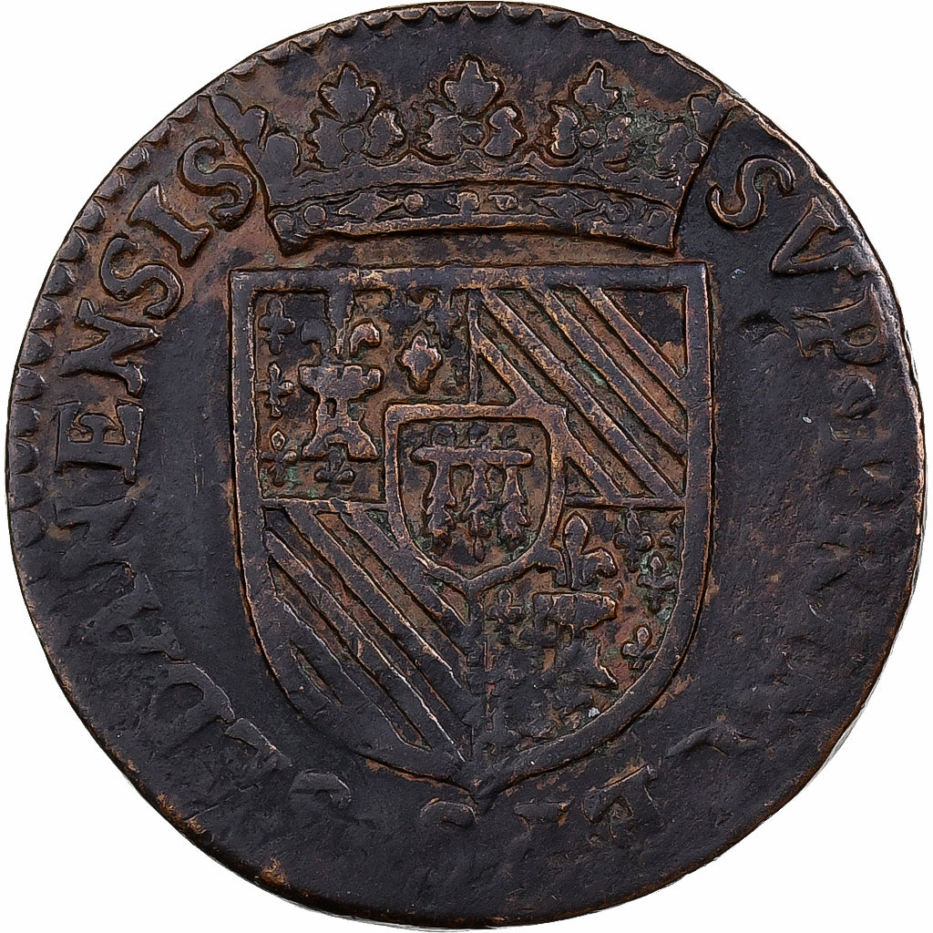 Principality of Sedan, Henri de la Tour d'Auvergne, Liard, 1613, Sedan, Copper