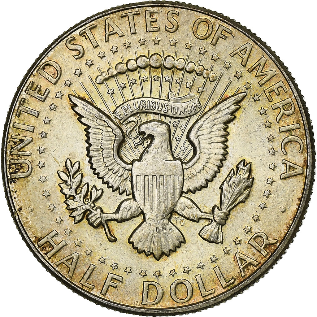 Estados Unidos da América, Half Dollar, Kennedy Half Dollar, 1966